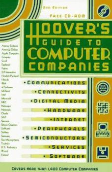 Paperback Hoover's Guide to Computer Companies [With CDROM] Book