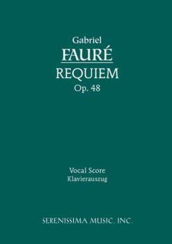 Paperback Requiem, Op.48: Vocal score [Latin] Book