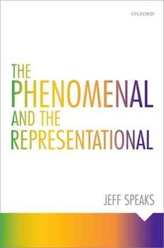 Hardcover The Phenomenal and the Representational Book