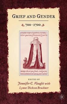 Paperback Grief and Gender, 700-1700 Book