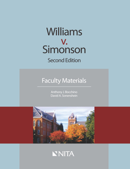 Paperback Williams v. Simonson: Faculty Materials Book