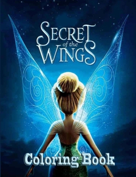 Paperback Secret of the wings Coloring book