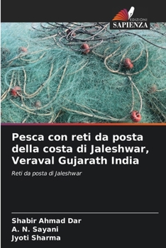 Paperback Pesca con reti da posta della costa di Jaleshwar, Veraval Gujarath India [Italian] Book