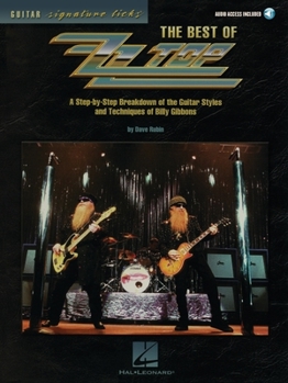 Paperback The Best of ZZ Top Book/Online Audio Book