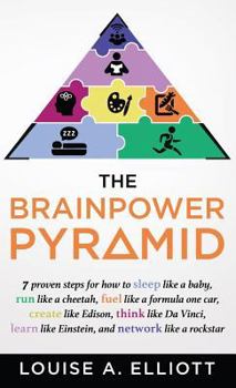 Hardcover The BrainPower Pyramid: 7 proven steps for how to Sleep like a Baby, Run like a Cheetah, Fuel like a Formula One Car, Create like Edison Think Book