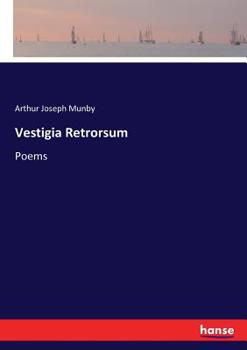 Paperback Vestigia Retrorsum: Poems Book