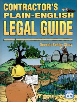 Paperback Contractor's Plain-English Legal Guide [With CDROM] Book