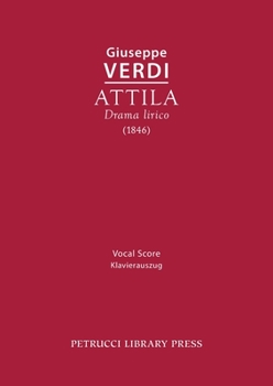 Paperback Attila: Vocal score [Italian] Book