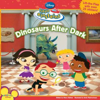 Paperback Dinosaurs After Dark [With Sticker(s)] Book
