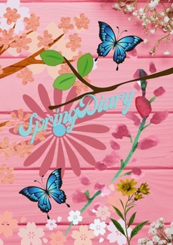 Paperback Spring Diary Book