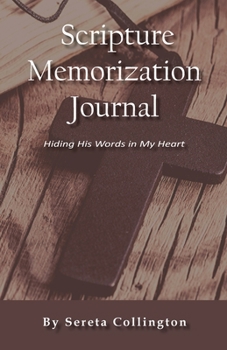 Paperback Scripture Memorization Journal Book