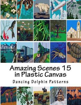 Paperback Amazing Scenes 15: in Plastic Canvas Book