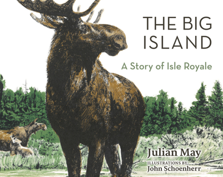 Hardcover The Big Island: A Story of Isle Royale Book