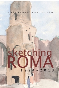 Paperback Sketching Roma [Italian] Book