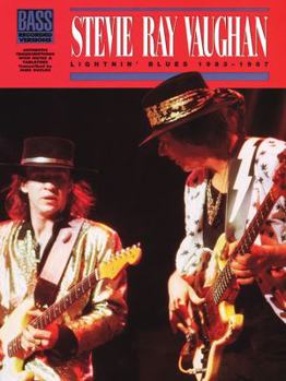 Paperback Stevie Ray Vaughan - Lightnin' Blues 1983-1987* (Bass) Book