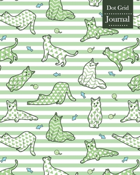 Dot Grid Journal: Notebook Planner with Unique Cat Themed Cover Design