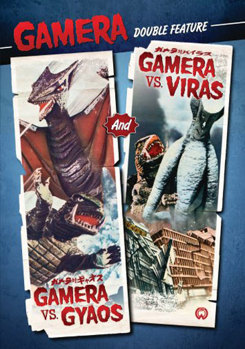 DVD Gamera vs. Gyaos / Gamera vs. Viras Book