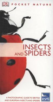Paperback Insects and Spiders (RSPB Pocket Nature) Book