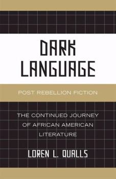 Paperback Dark Language: Post Rebellion Fiction Book