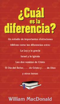 Paperback ¿cual Es La Diferencia? [Spanish] Book