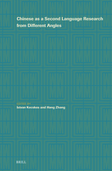 Hardcover Chinese as a Second Language Research from Different Angles Book