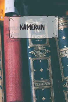 Kamerun: Liniertes Reisetagebuch Notizbuch oder Reise Notizheft liniert - Reisen Journal für Männer und Frauen mit Linien (German Edition)