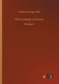 Paperback The Comedy of Errors: Volume 1 Book