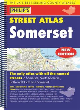 Paperback Philip's Street Atlas Somerset Book