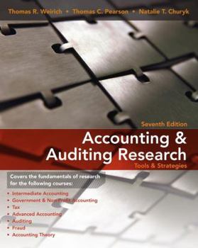 Paperback Accounting & Auditing Research: Tools & Strategies Book