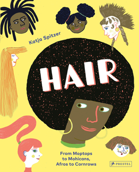 Hardcover Hair: From Moptops to Mohicans, Afros to Cornrows Book