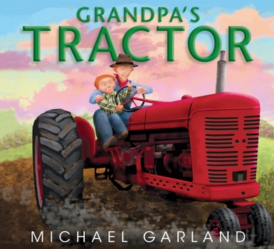 Hardcover Grandpa's Tractor Book