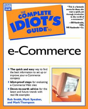 Paperback The Complete Idiot's Guide to E-Commerce Book