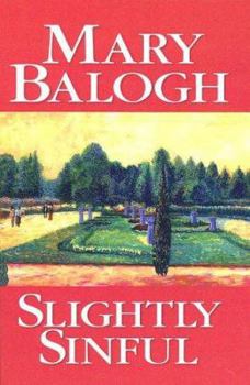 Hardcover Slightly Sinful [Large Print] Book