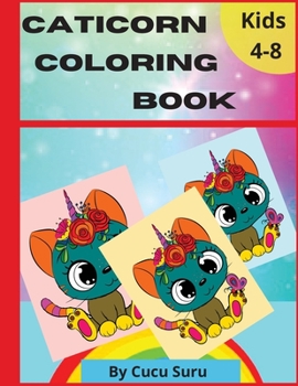 Paperback Caticorn Coloring Book