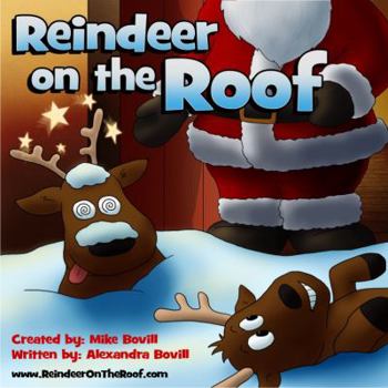 Paperback Reindeer on the Roof Book