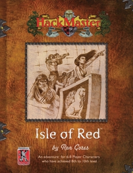 Paperback Isle of Red: HackMaster Adventure Book