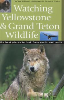 Paperback Watching Yellowstone & Grand Teton Wildlife Book