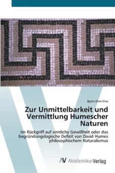 Paperback Zur Unmittelbarkeit und Vermittlung Humescher Naturen [German] Book