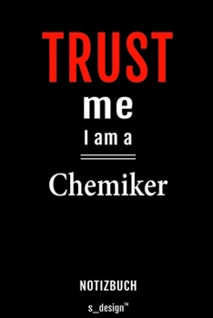 Notizbuch f�r Chemiker: Originelle Geschenk-Idee [120 Seiten liniertes blanko Papier]
