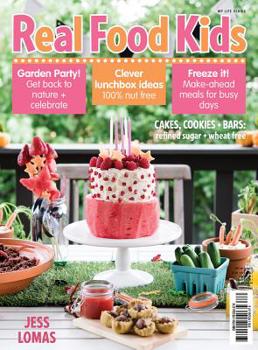 Paperback Real Food Kids Book