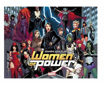 Hardcover Heroes of Power: The Women of Marvel: Standee Punch-Out Book