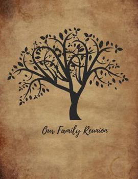 Paperback Family Reunion Guest Book: Family Reunion Book