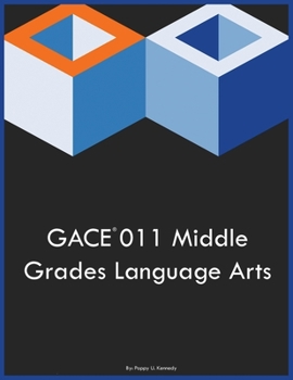 Paperback GACE 011 Middle Grades Language Arts Book