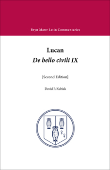 Paperback De bello civili IX (Bryn Mawr Commentaries, Latin) (Latin Edition) Book