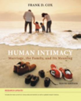 Paperback Human Intimacy Research Update: Marriage, the Family, and Its Meaning Book