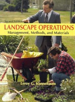 Hardcover Landscape Operations: Management, Methods, and Materials Book