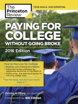 Paperback Paying for College Without Going Broke Book