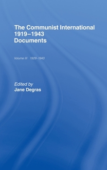 Hardcover Communist International: Documents Book