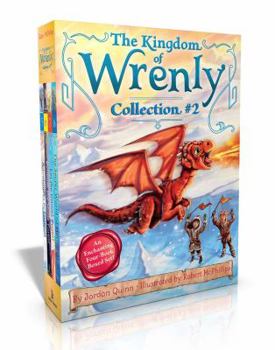 Paperback The Kingdom of Wrenly Collection #2 (Boxed Set): Adventures in Flatfrost; Beneath the Stone Forest; Let the Games Begin!; The Secret World of Mermaids Book