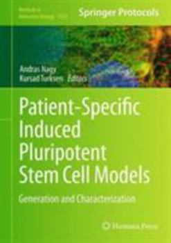 Hardcover Patient-Specific Induced Pluripotent Stem Cell Models: Generation and Characterization Book